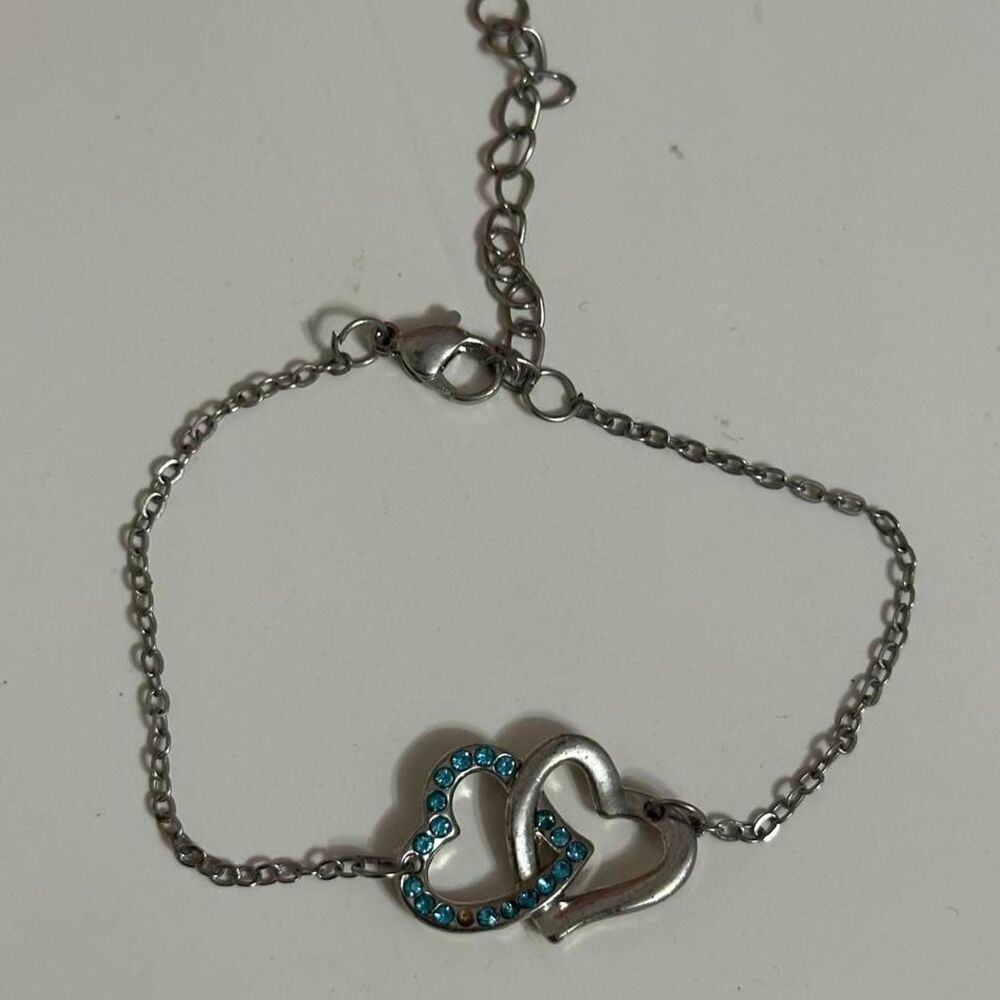 Unbranded Women's Silver and Blue Jewellery
